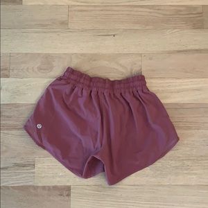 Lulu lemon hotty hot shorts